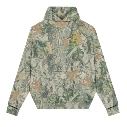 EVERYBODY HAS A STORY HOODIE CAMO