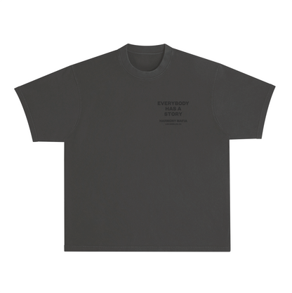 EVERYBODY HAS A STORY T-SHIRT VINTAGE BLACK